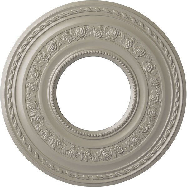 Ekena Millwork Anthony Ceiling Medallion (Canopies up to 11 5/8"), 29 3/8"OD x 11 5/8"ID x 1 1/8"P, Pearl White CM29ATPWS - main
